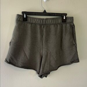 Women's Casual Dark Green Shorts
